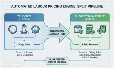Automatic Billing and Job Costing